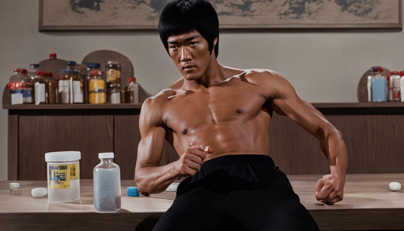 was bruce lee on steroids